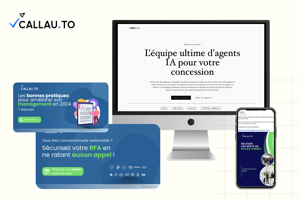 Site vitrine Call Auto